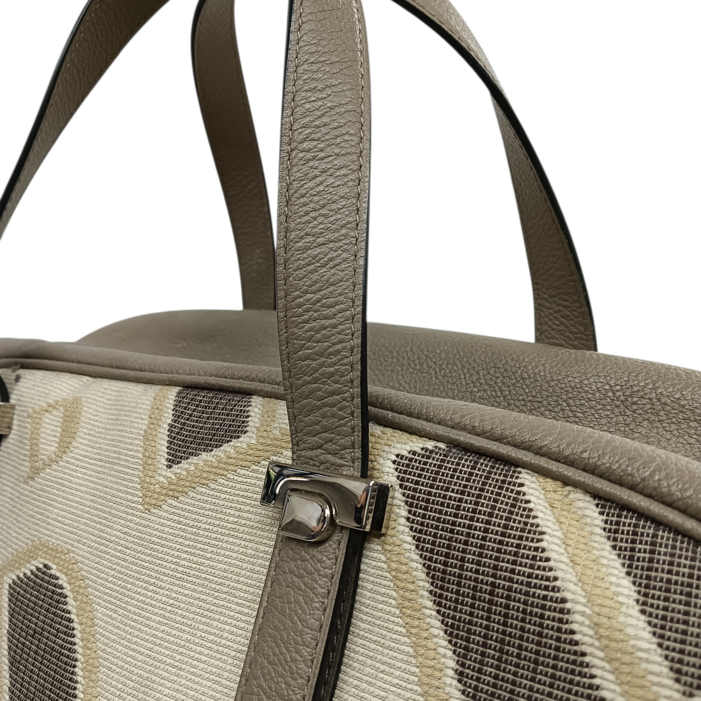 DELVAUX Boston Bag Baige