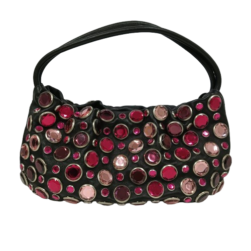 SONIA RYKIEL Shoulder Bag Pink/Black
