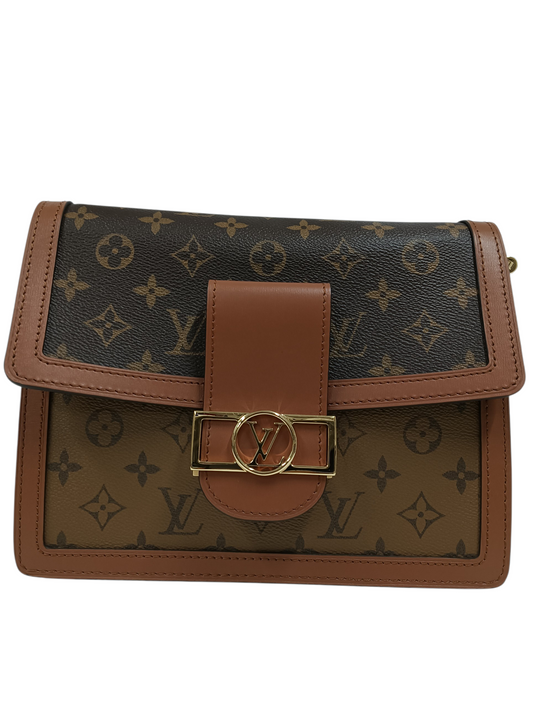 LOUIS VUITTON Dauphine MM Monogram Brow Small