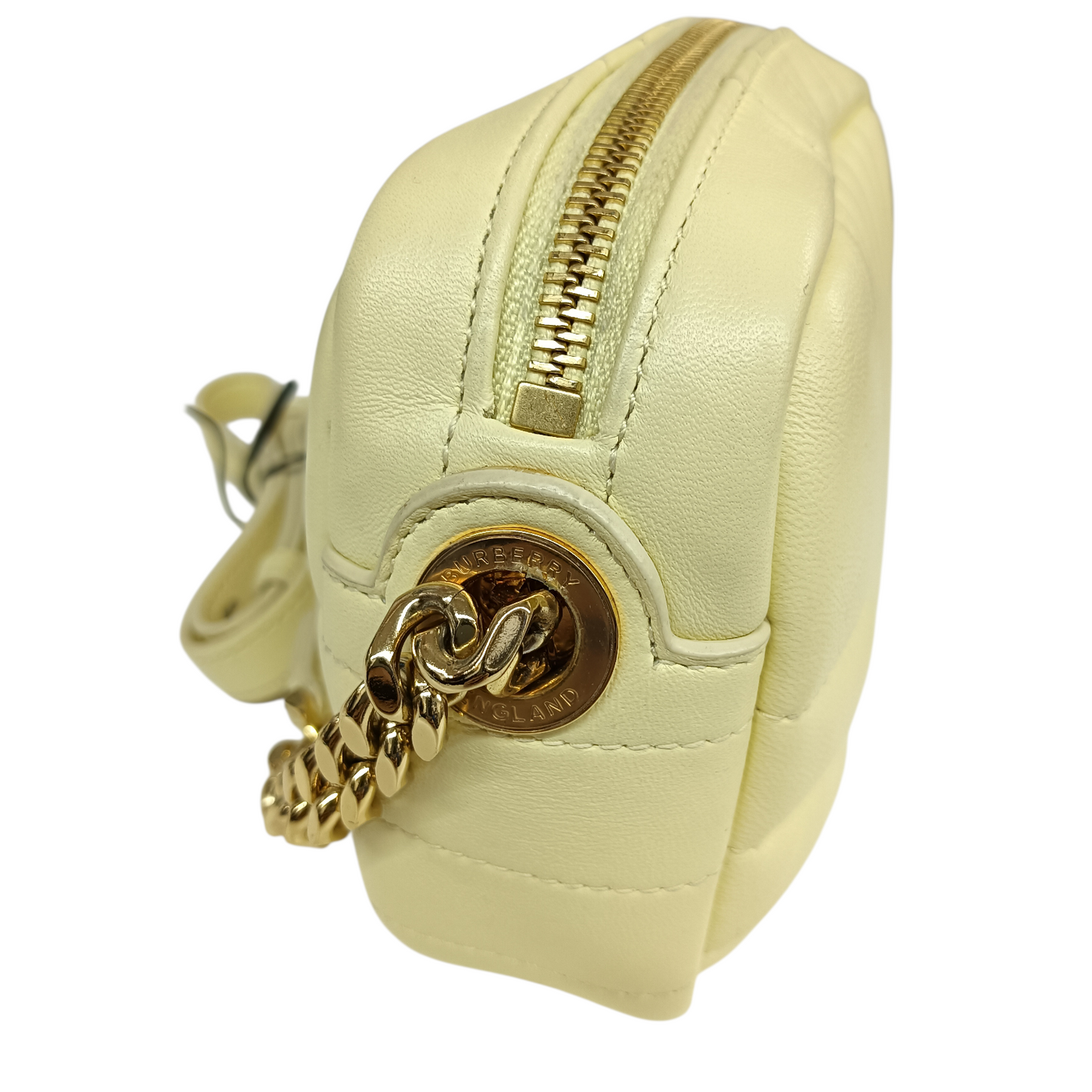 BURBERRY Shoulder Bag Lola Mini Yellow Stian
