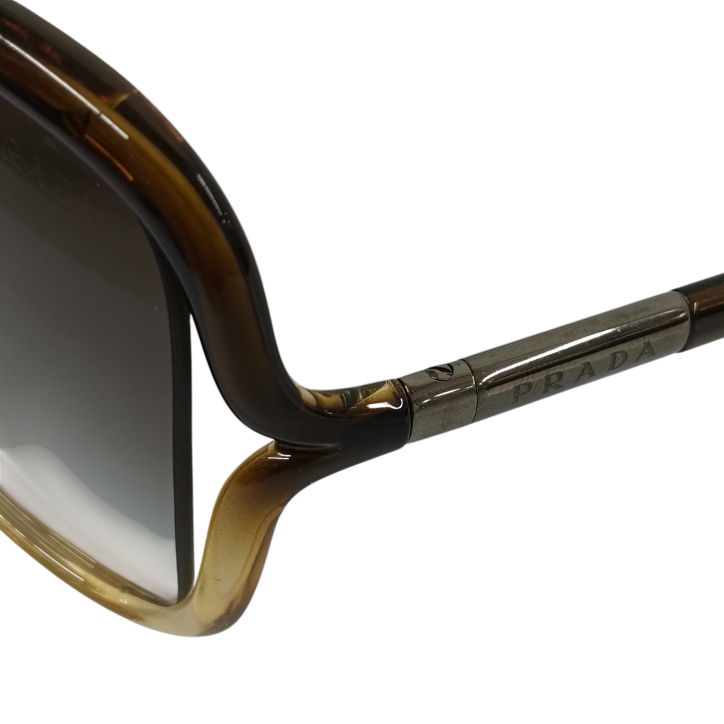PRADA SUNGLASSES SPR28L BROWN RANK (B)
