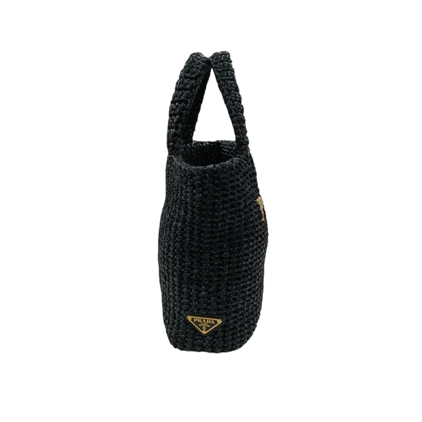 PRADA Handbag Black 1BG422