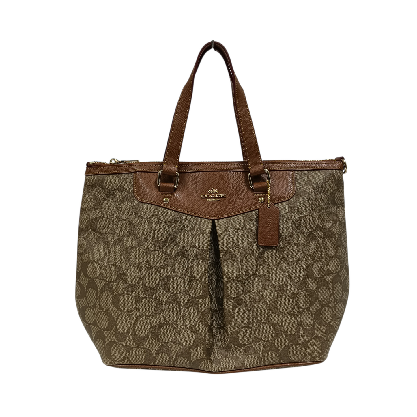 COACH 2WAY Bag F34614 Brown And Purple