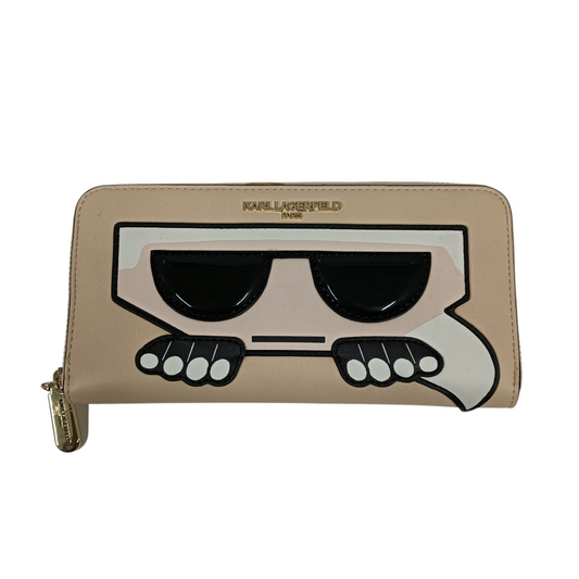 KARL LAGERFELD Long Wallet LH9QZ5AV Beige