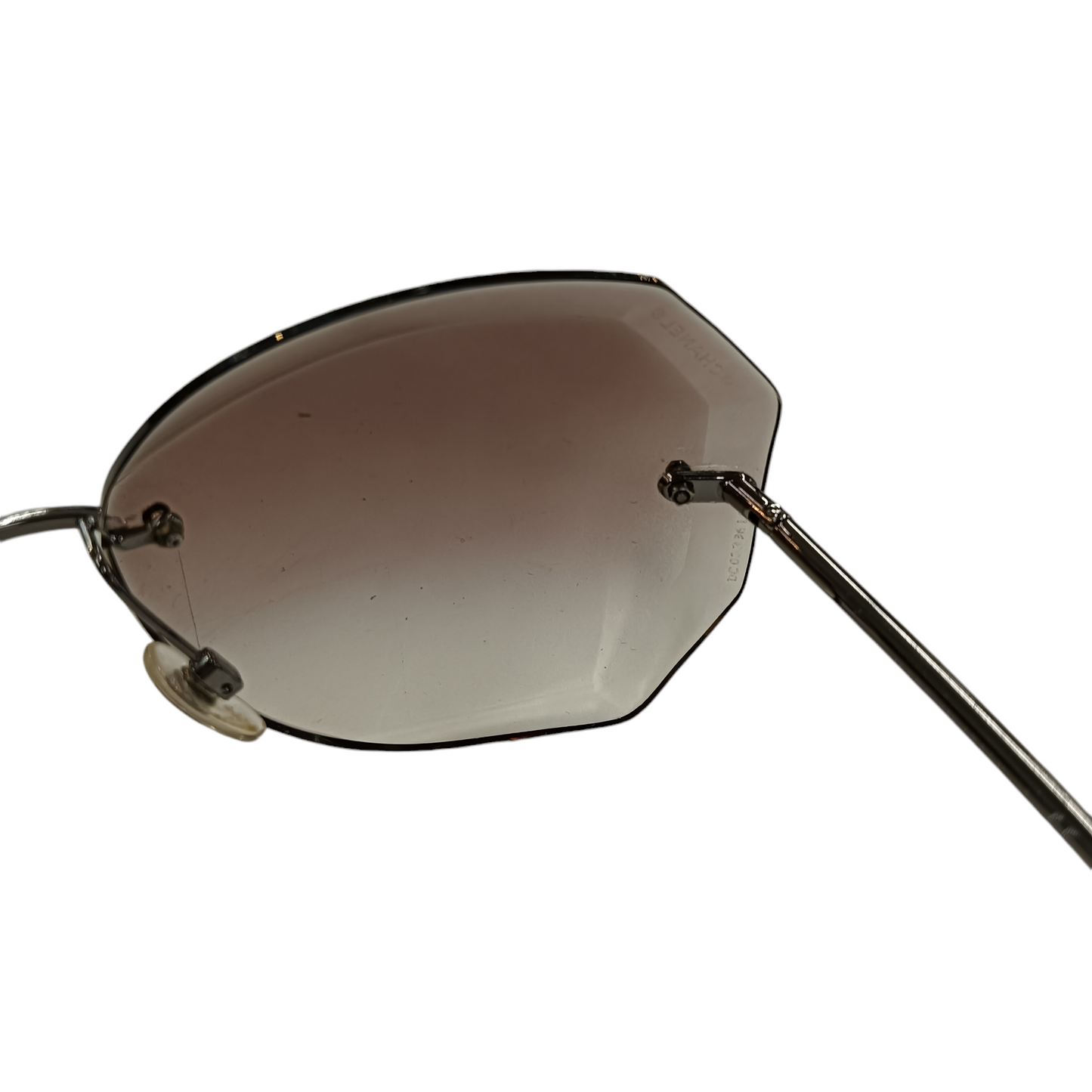 CHANEL SUNGLASSES BROWN*LENS DAMAGE*