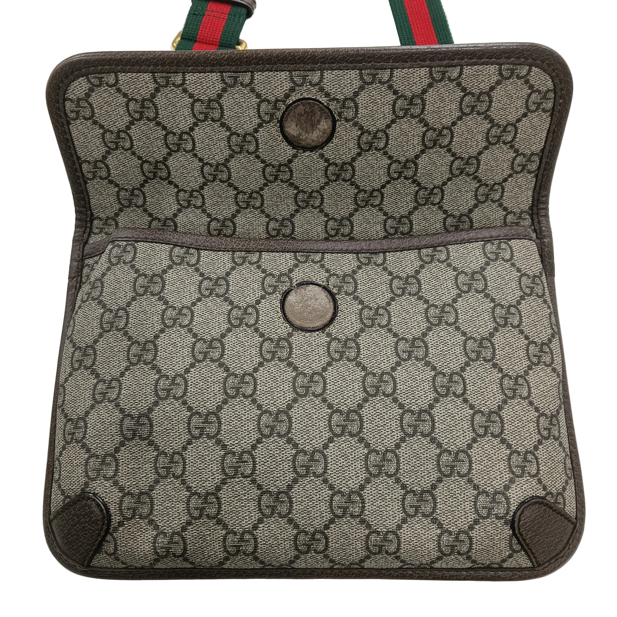 GUCCI Shoulder Bag 493930 Brown **Stain 493492
