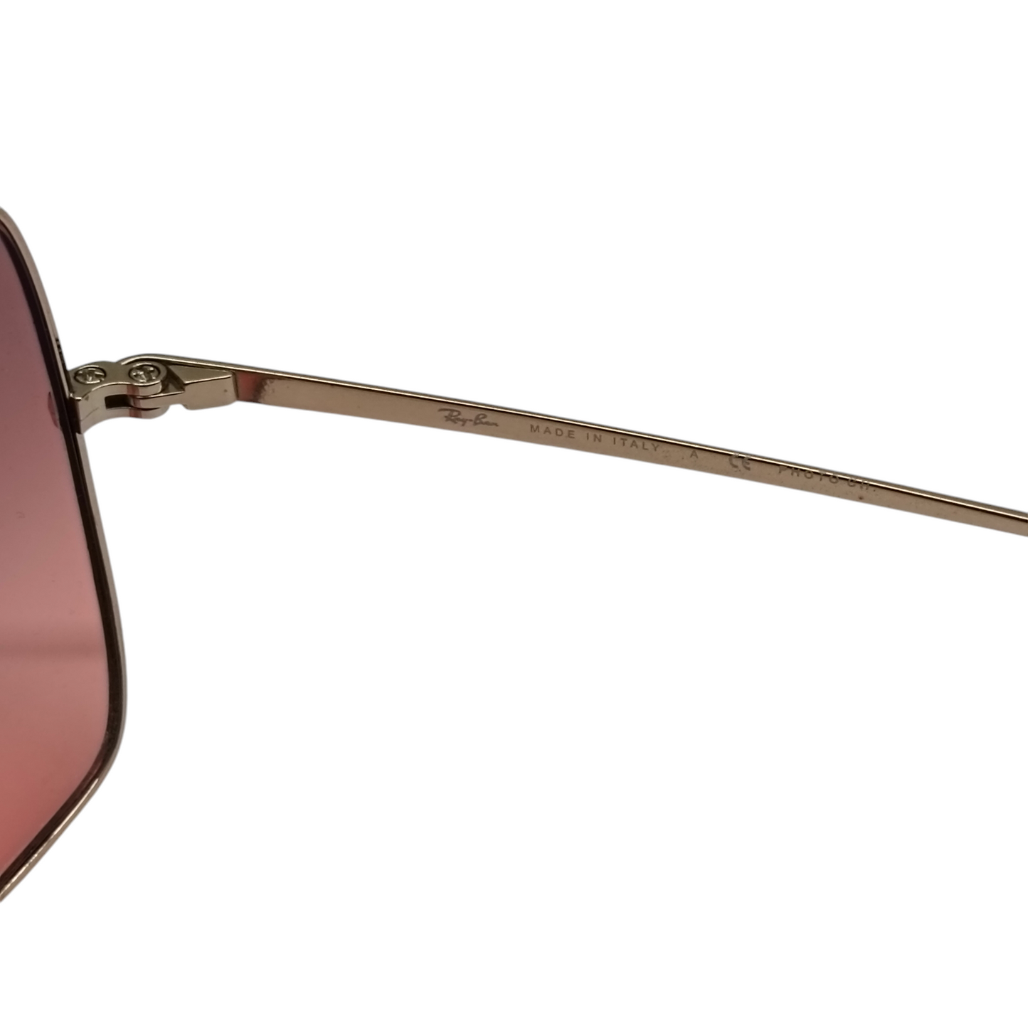 RAY-BAN Sunglasses RB1971 Gold/Pink Rank (B)