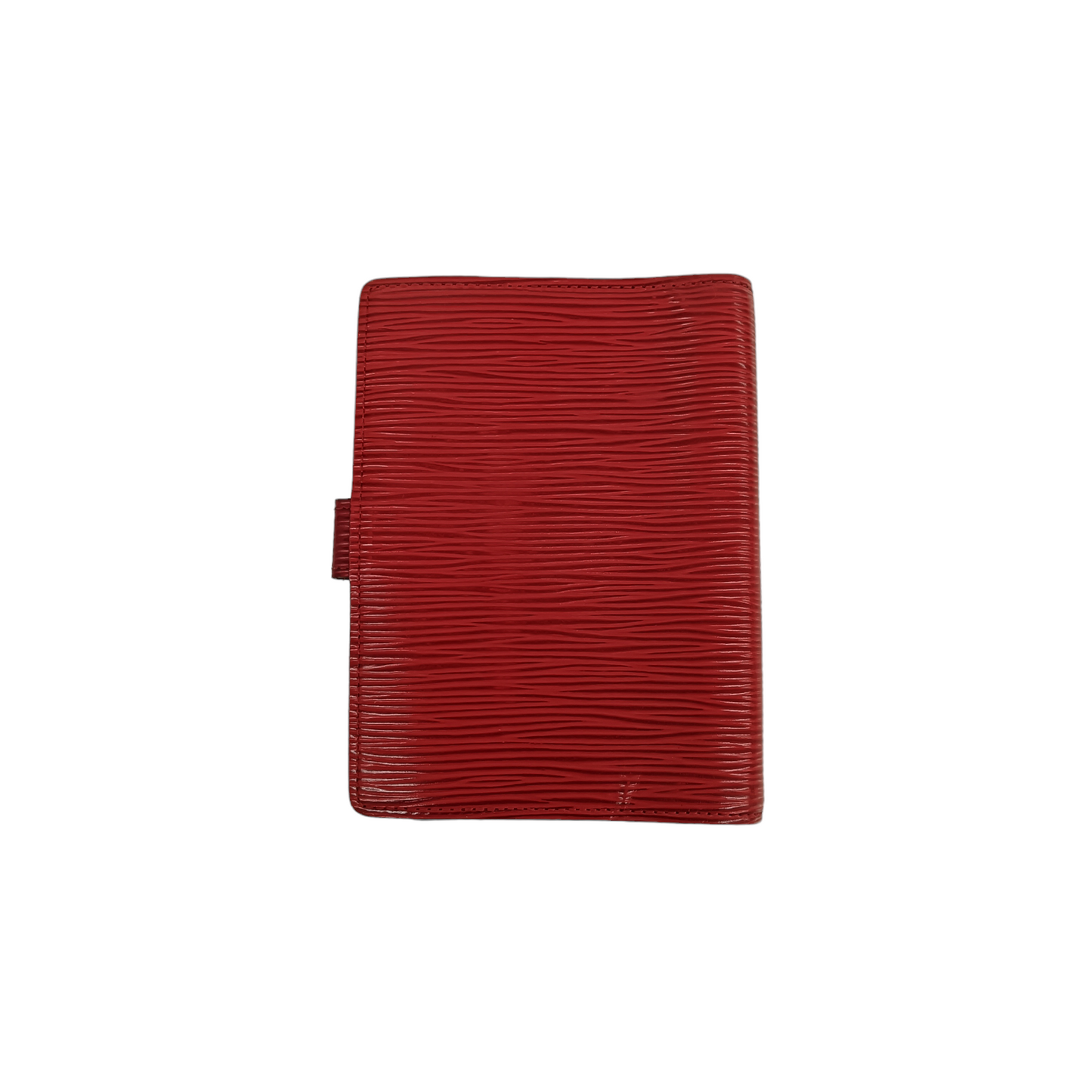 LOUIS VUITTON Notebook Cover Epi R2005E Red CA1915 *Sticky