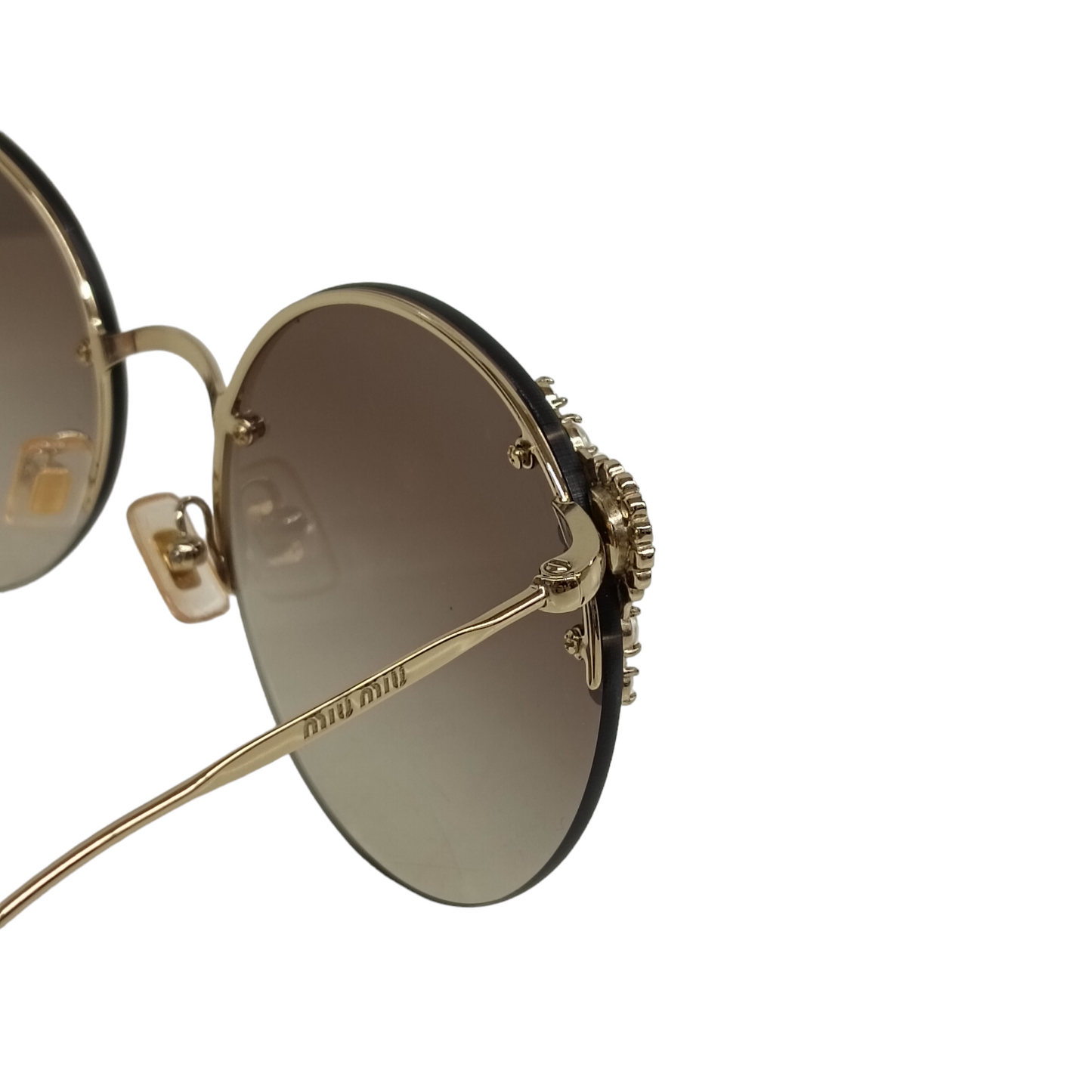 MIU MIU Sunglasses SMU52T Black/Gold