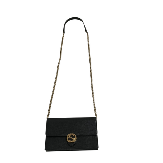 GUCCI Shoulder Bag 615523 Black
