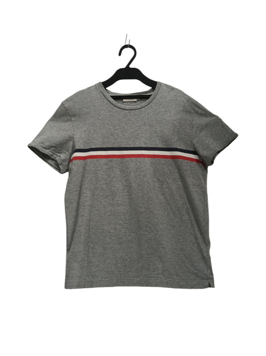 MONCLER T-SHIRT SIZE M MENS GRAY RANK(C)