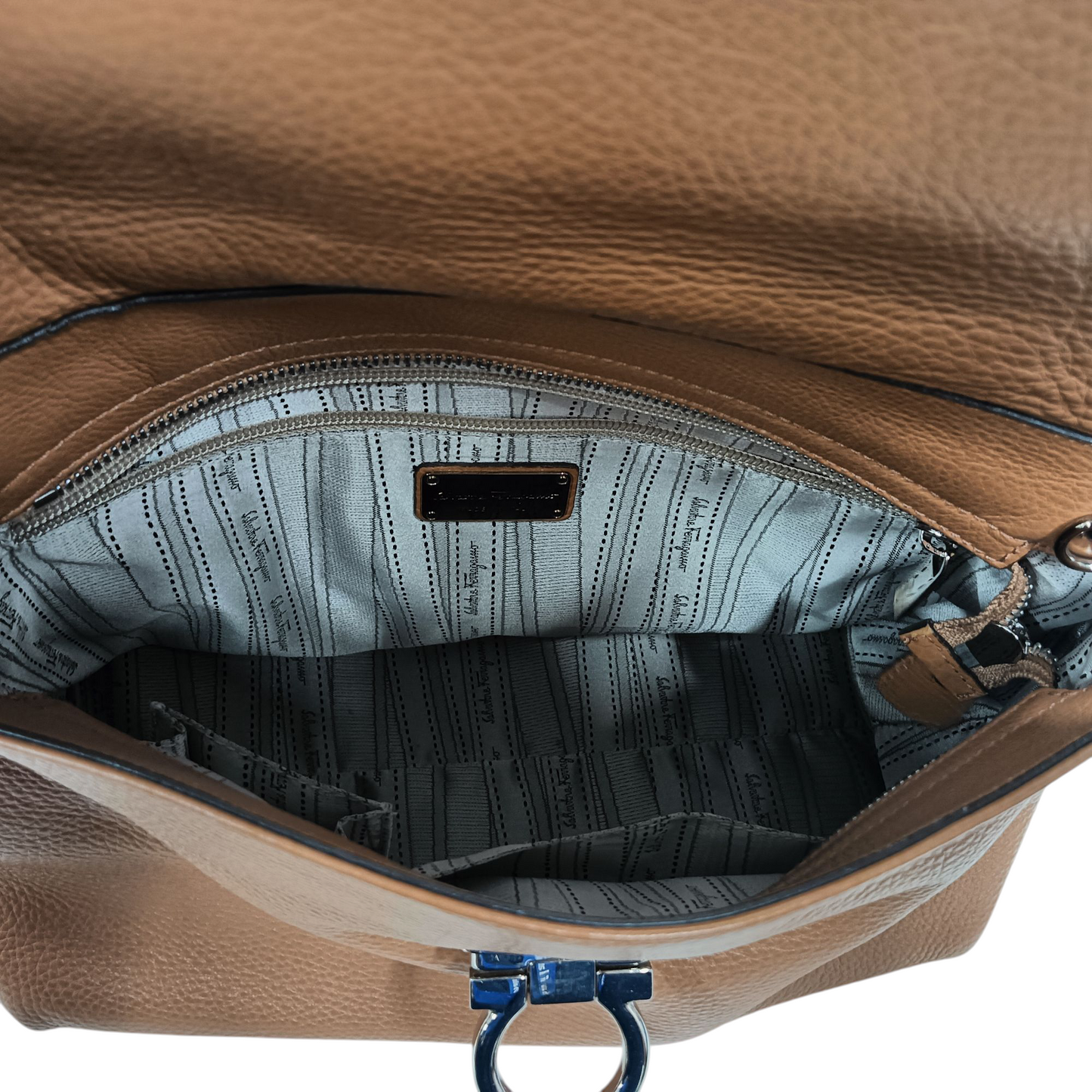 SALVATORE FERRAGAMO 2Way Bag Brown BW-21/A896