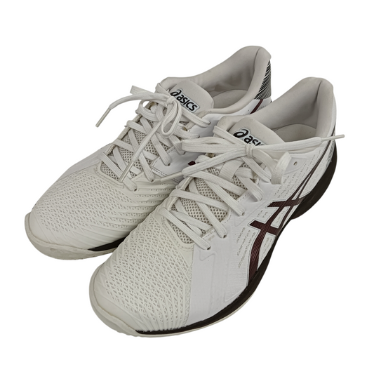 ASICS Sneaker Size 42.5 1041A300 Mens White/Burgundy Rank (B) Stain