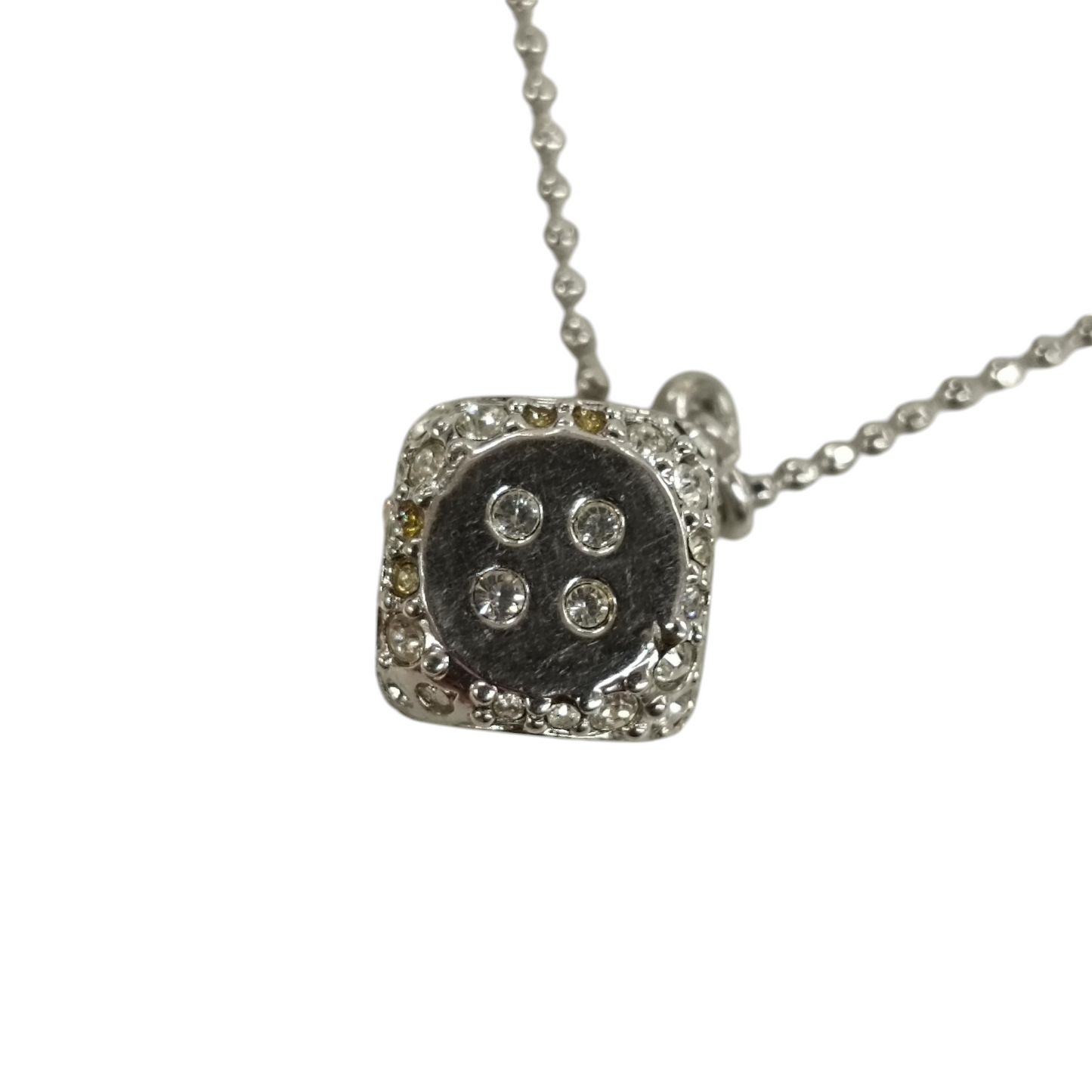 SWAROVSKI Necklace Silver Dice Rank (B)