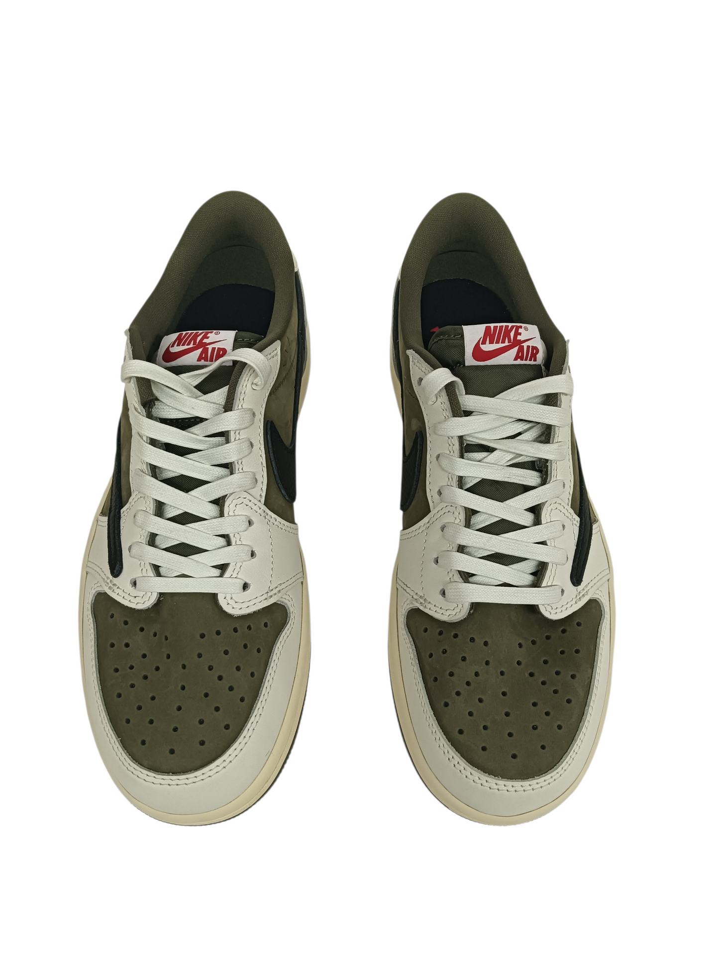 NIKE Sneaker Size 39.5 DM7866-200 Olive x TRAVIS SCOTT