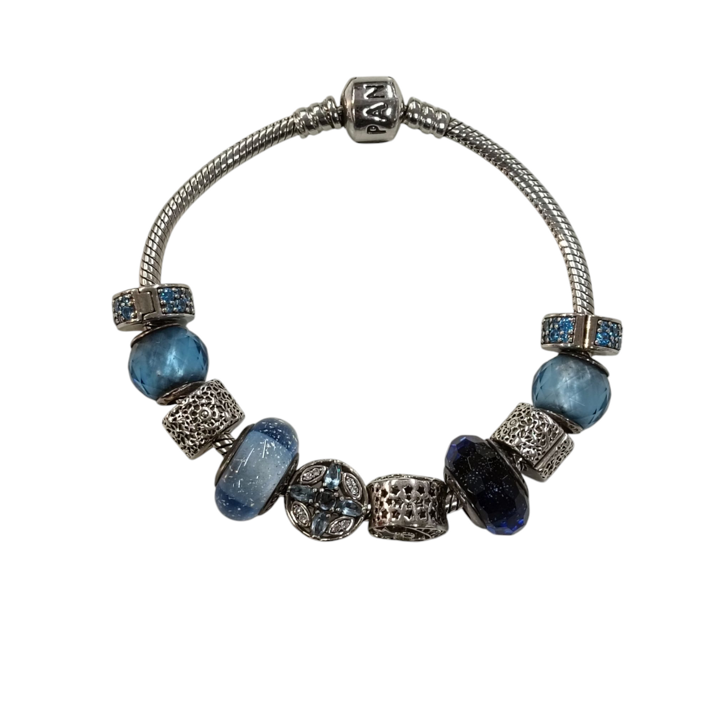 PANDORA Bracelet 10P Silver/Blue