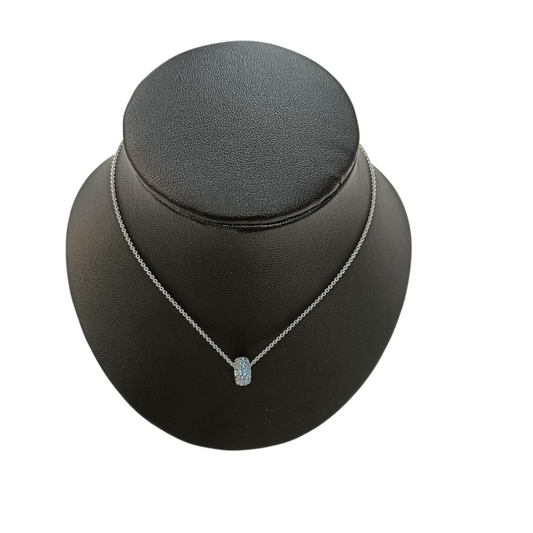 SWAROVSKI Necklace Silver/Blue