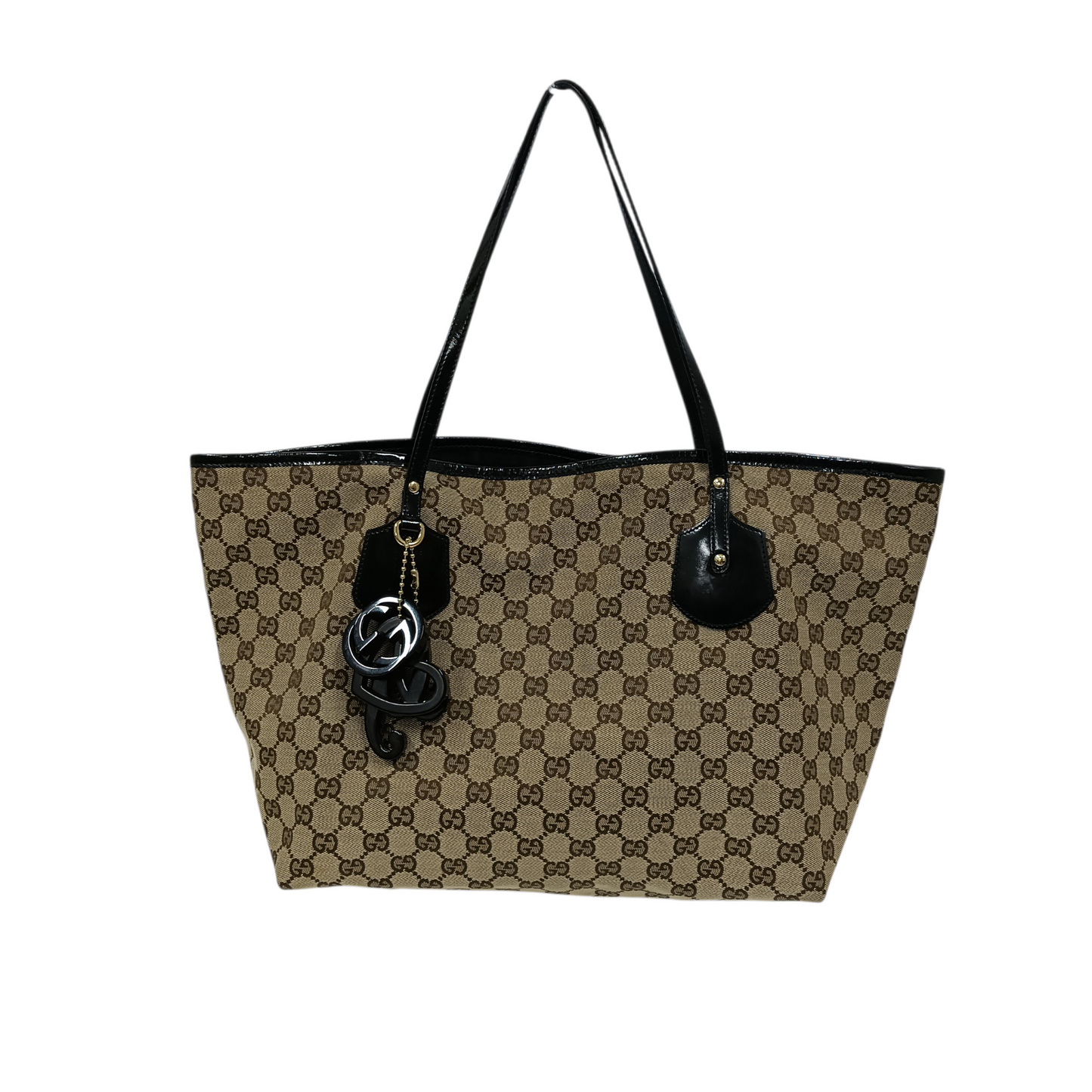 GUCCI Tote Bag 211975 Brown/Black