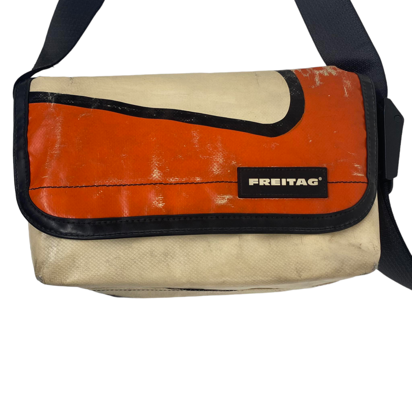 FREITAG Shoulder Bag Orange/Beige F41 HAWAII FIVE-0