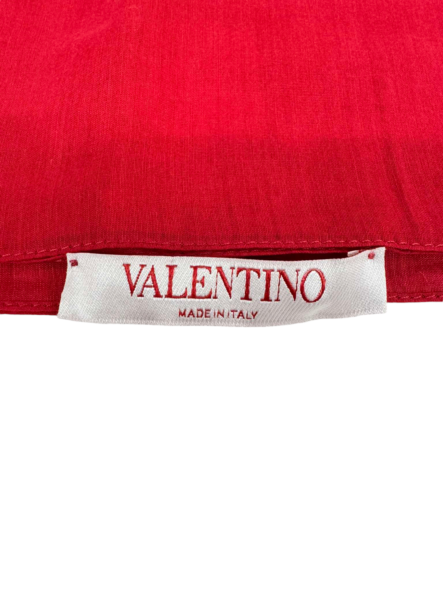 VALENTINO SCARF RED