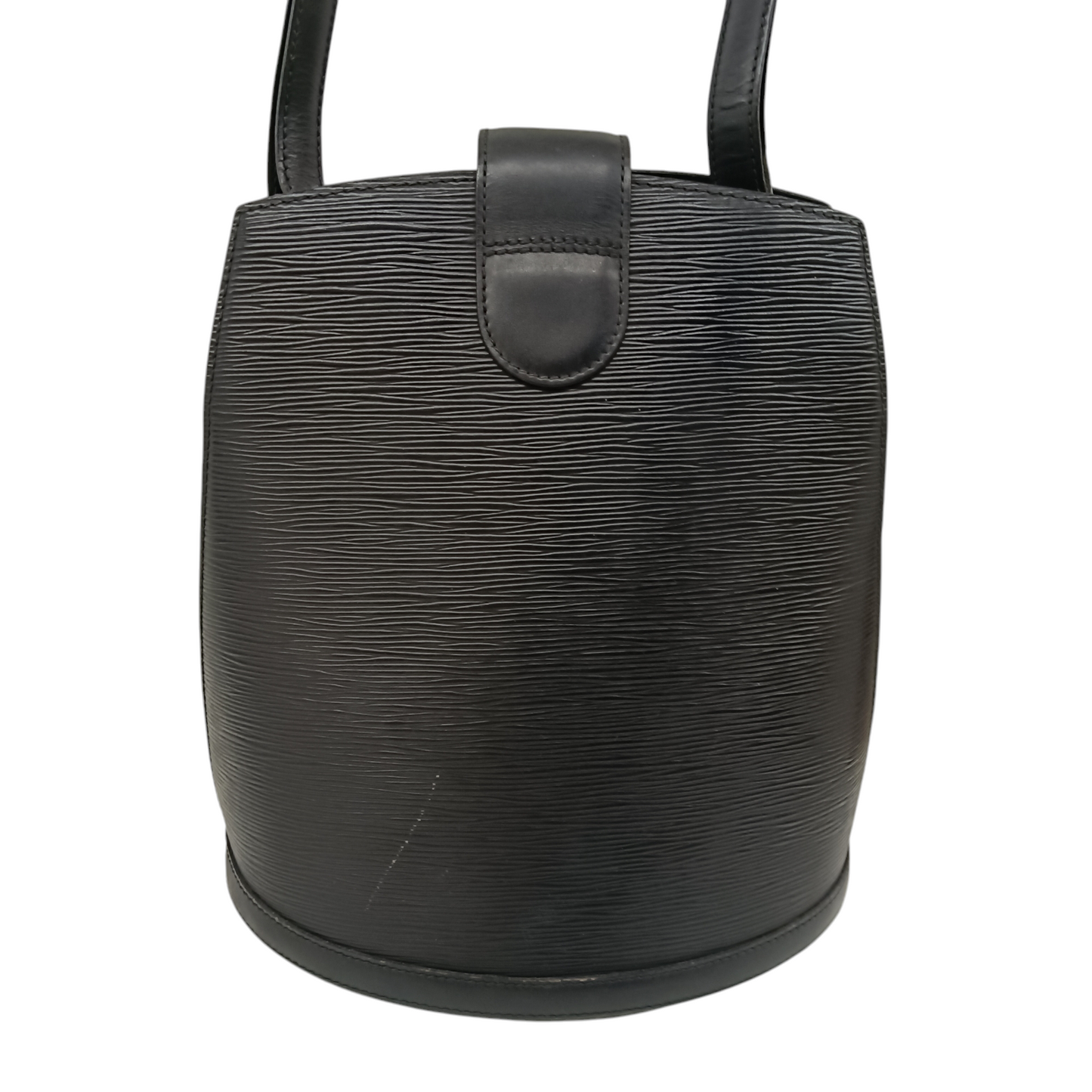LOUIS VUITTON Shoulder Bag Epi M52252 Rank (C) Black Inside Damage VI1905