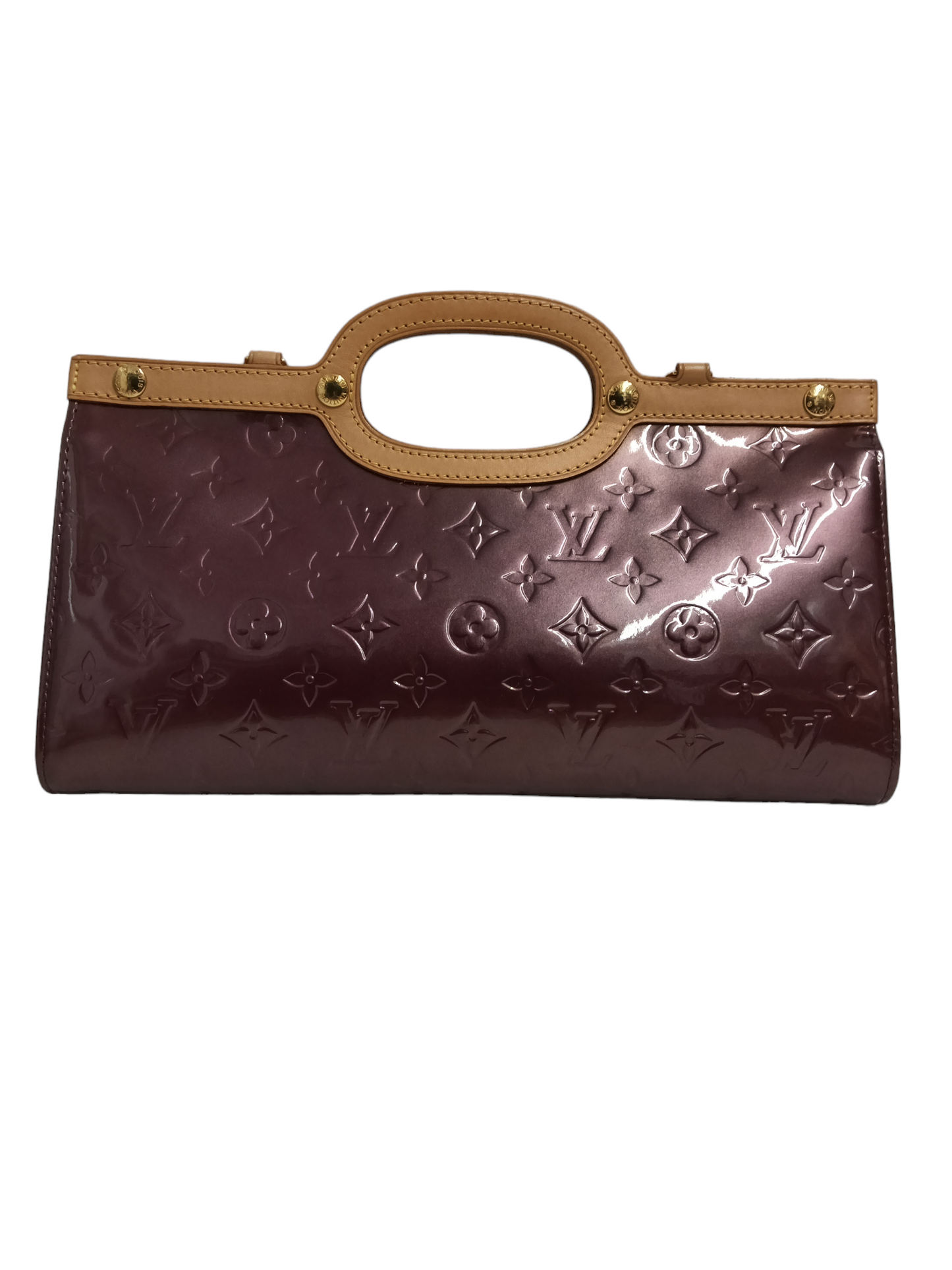 LOUIS VUITTON VERNIS ROXBURY DRIVE PURPLE M93569