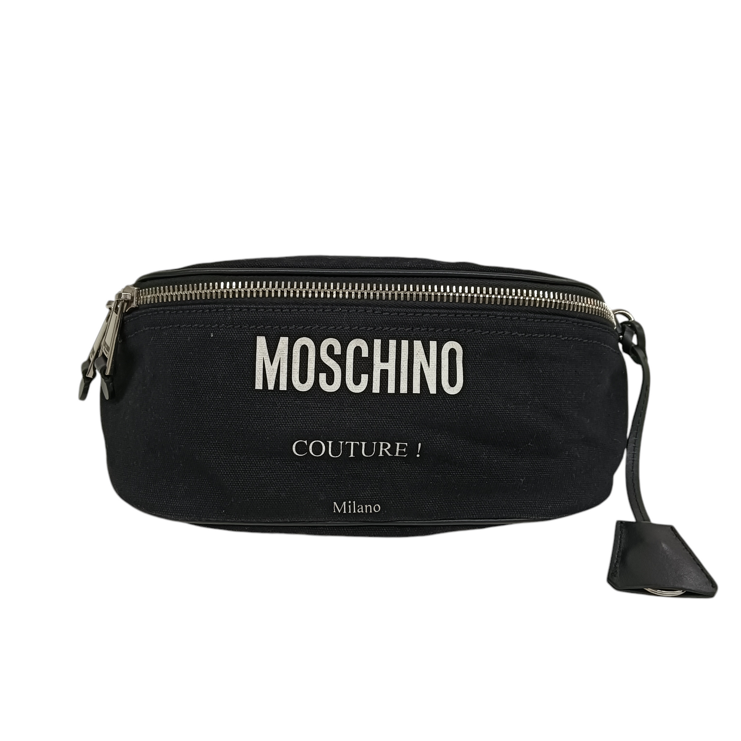 MOSCHINO Waist Bag Rank B Black