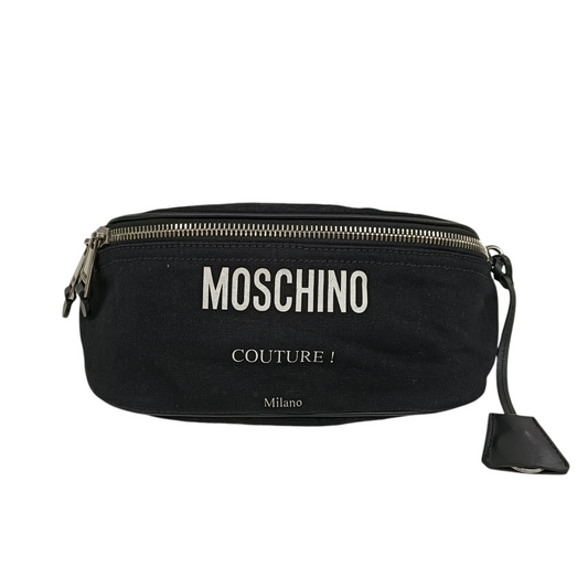 MOSCHINO Waist Bag Rank B Black