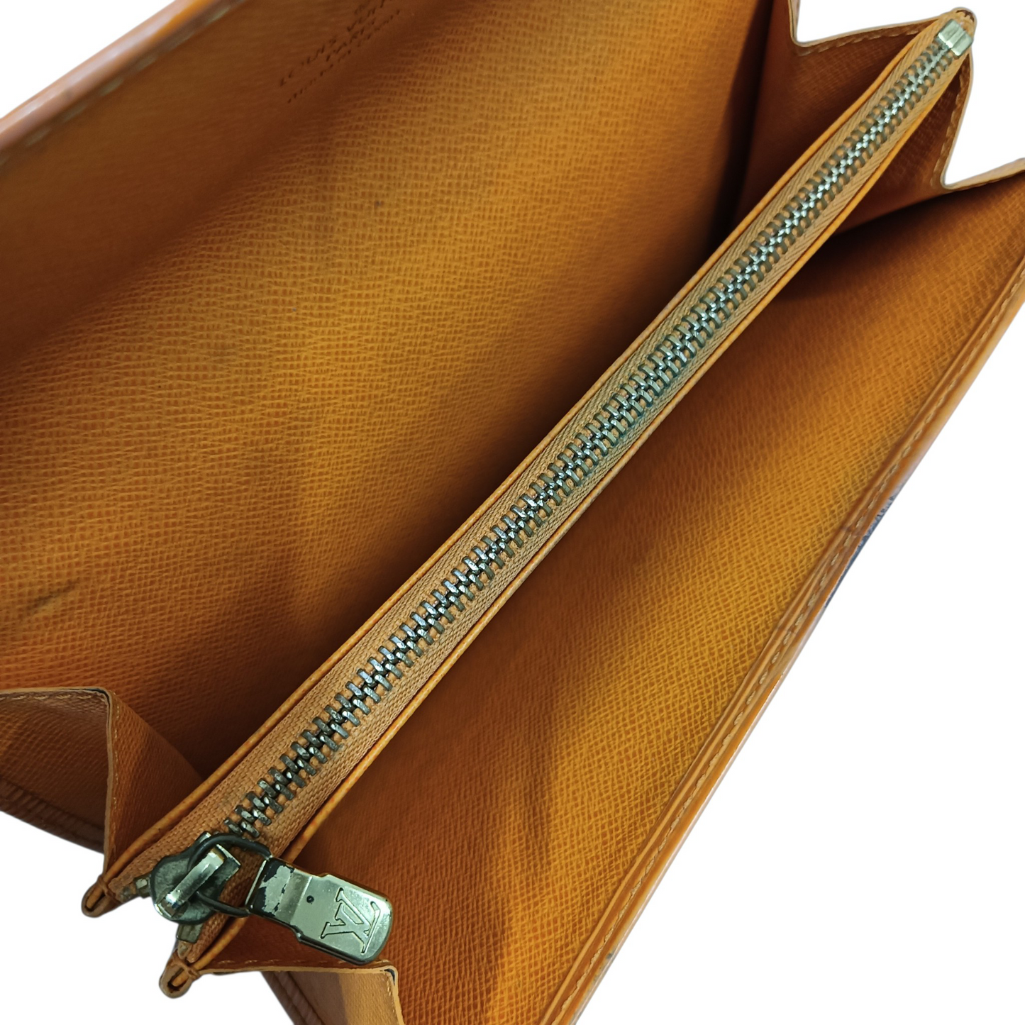 LOUIS VUITTON Long Wallet Epi Orange M6357H CA0043