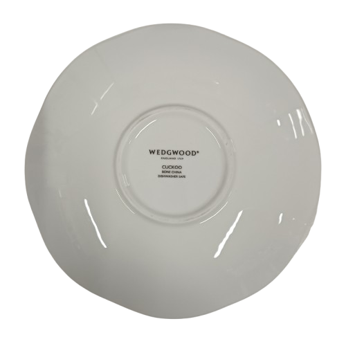 Cup & Saucer Wedgwood White CUCKOO