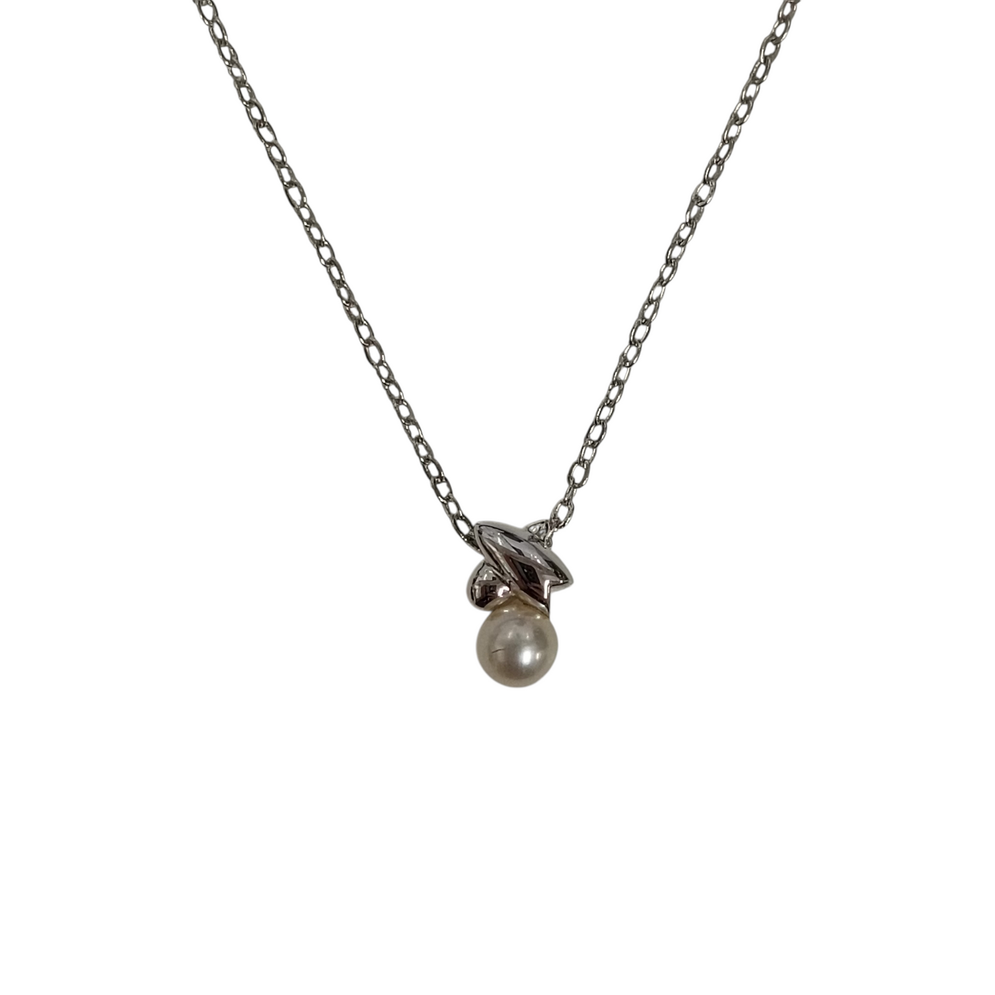 MIKIMOTO Pear Necklace