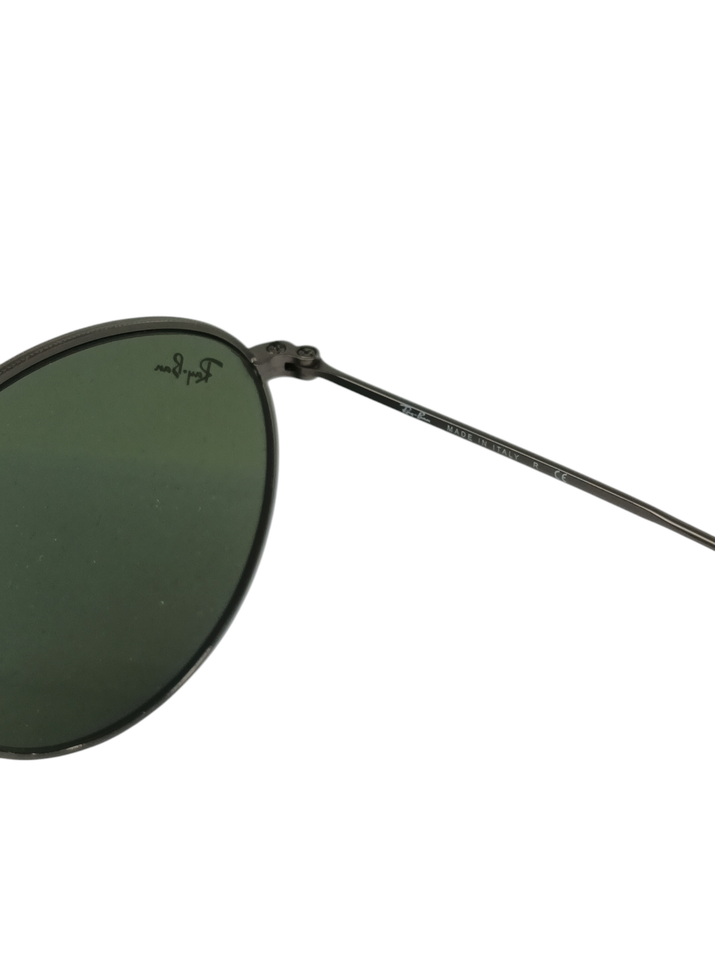 RAY-BAN SUNGLASSES GRAY/GREEN RB3447 RANK (B)