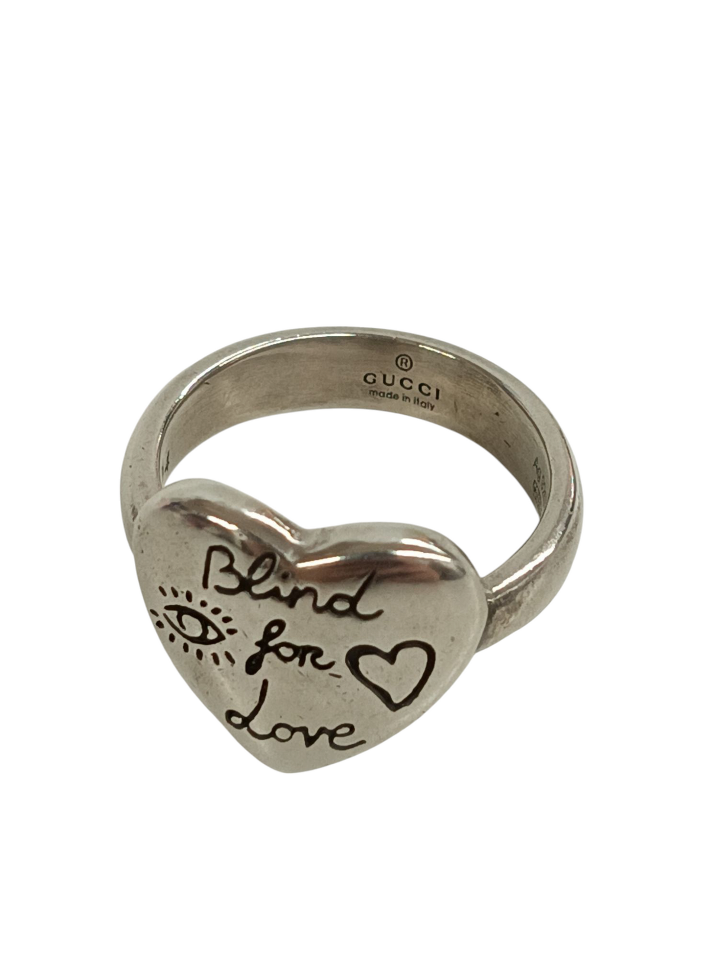 GUCCI Ring 925 14 blind for love
