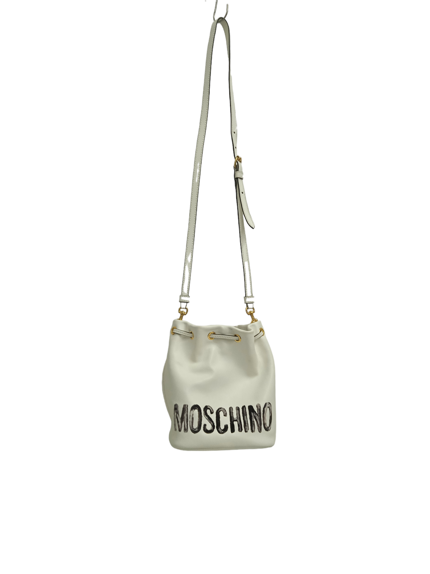 MOSCHINO SHOULDER BAG WHITE RANK (A)