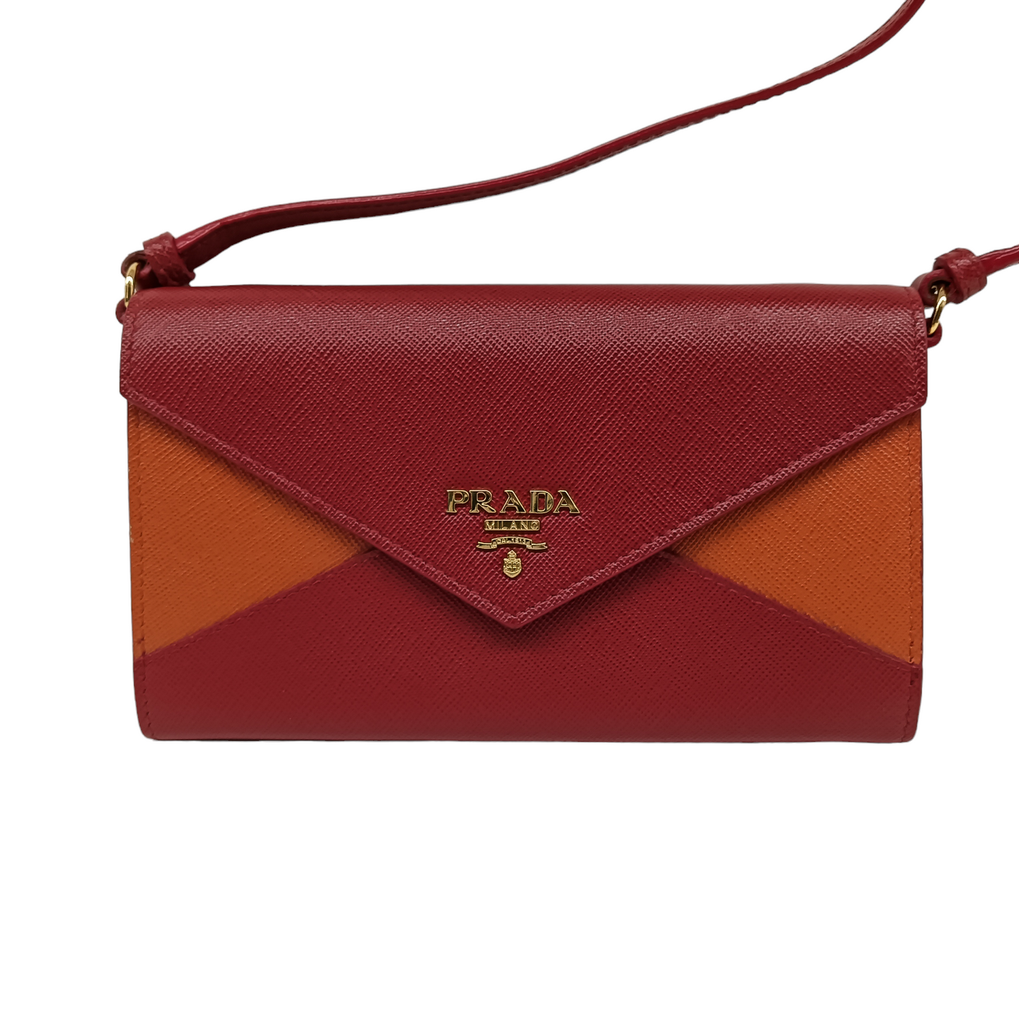 PRADA Shoulder Wallet Saffiano 1M1437 178