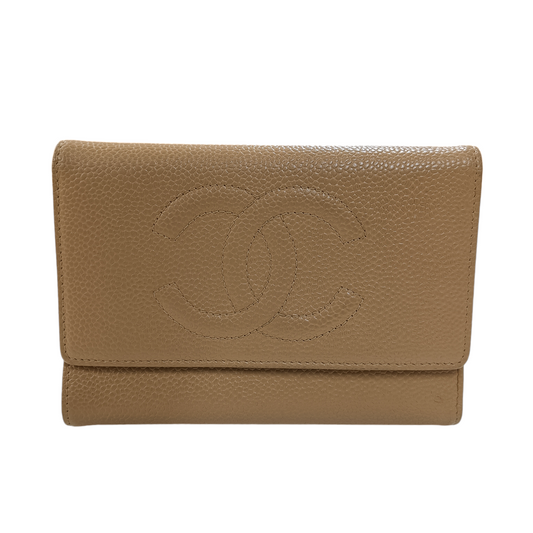 CHANEL WALLET LIGHT BROWN