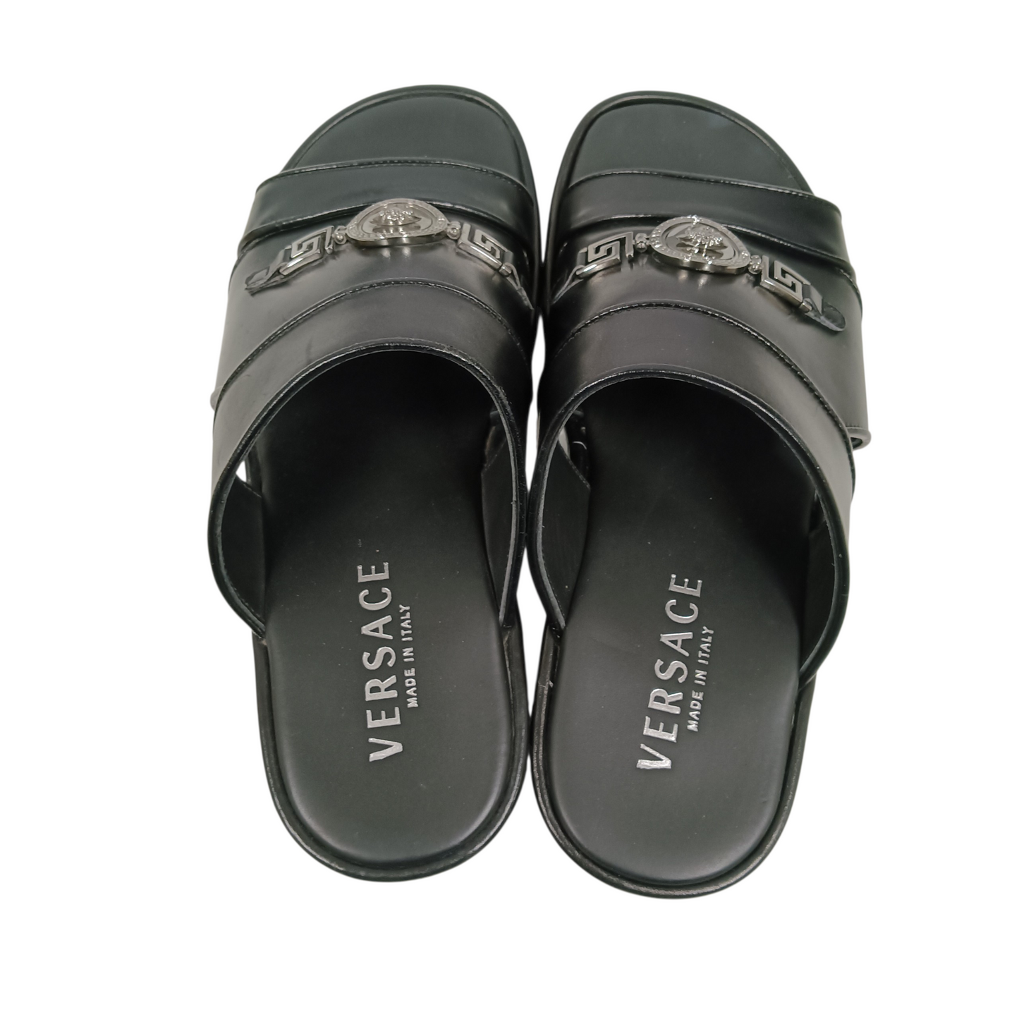 VERSACE Sandal 40 CM. Black Stain
