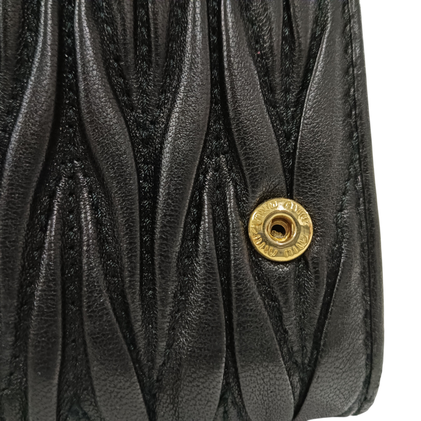 MIU MIU Wallet Black