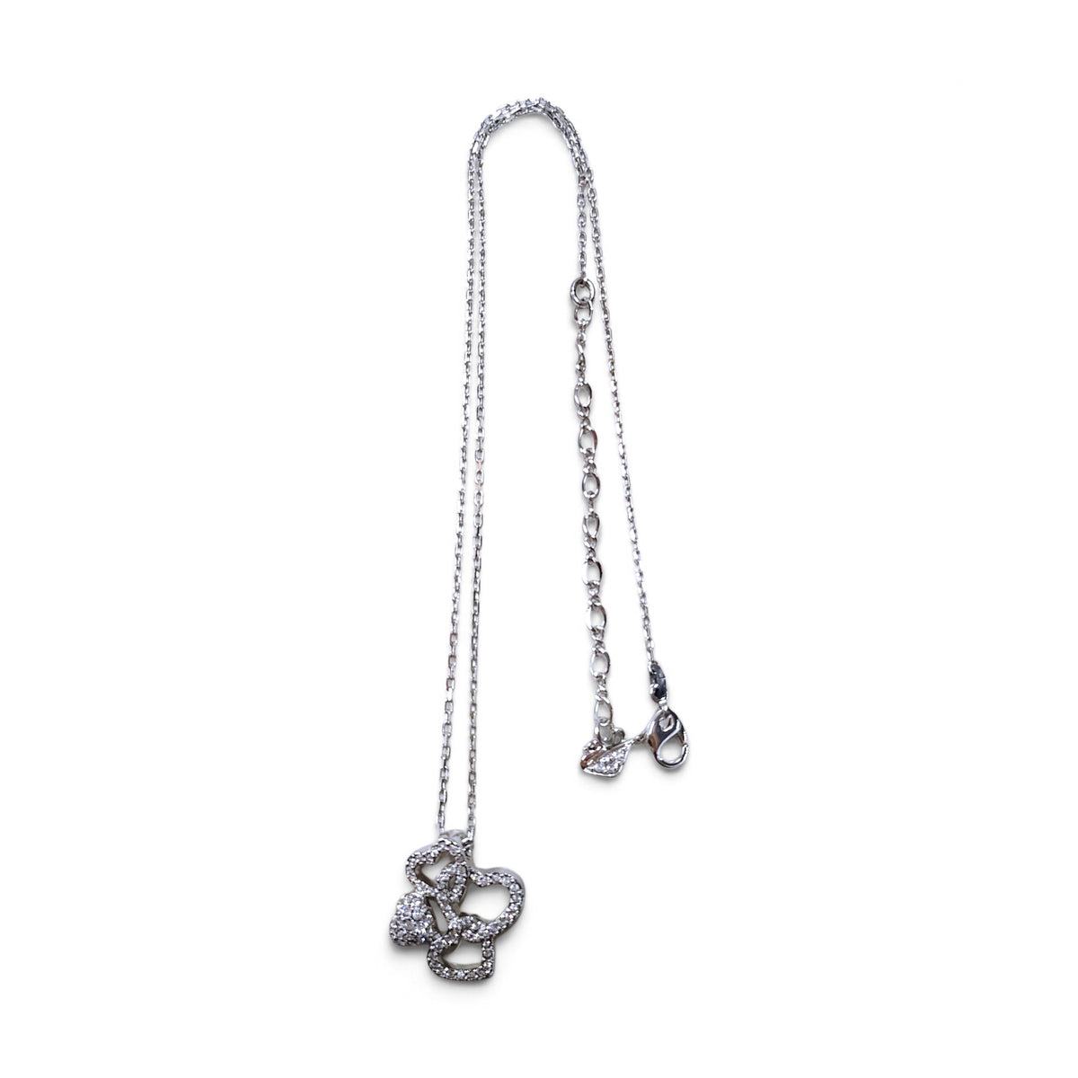SWAROVSKI Necklace 4 Heart Rank B