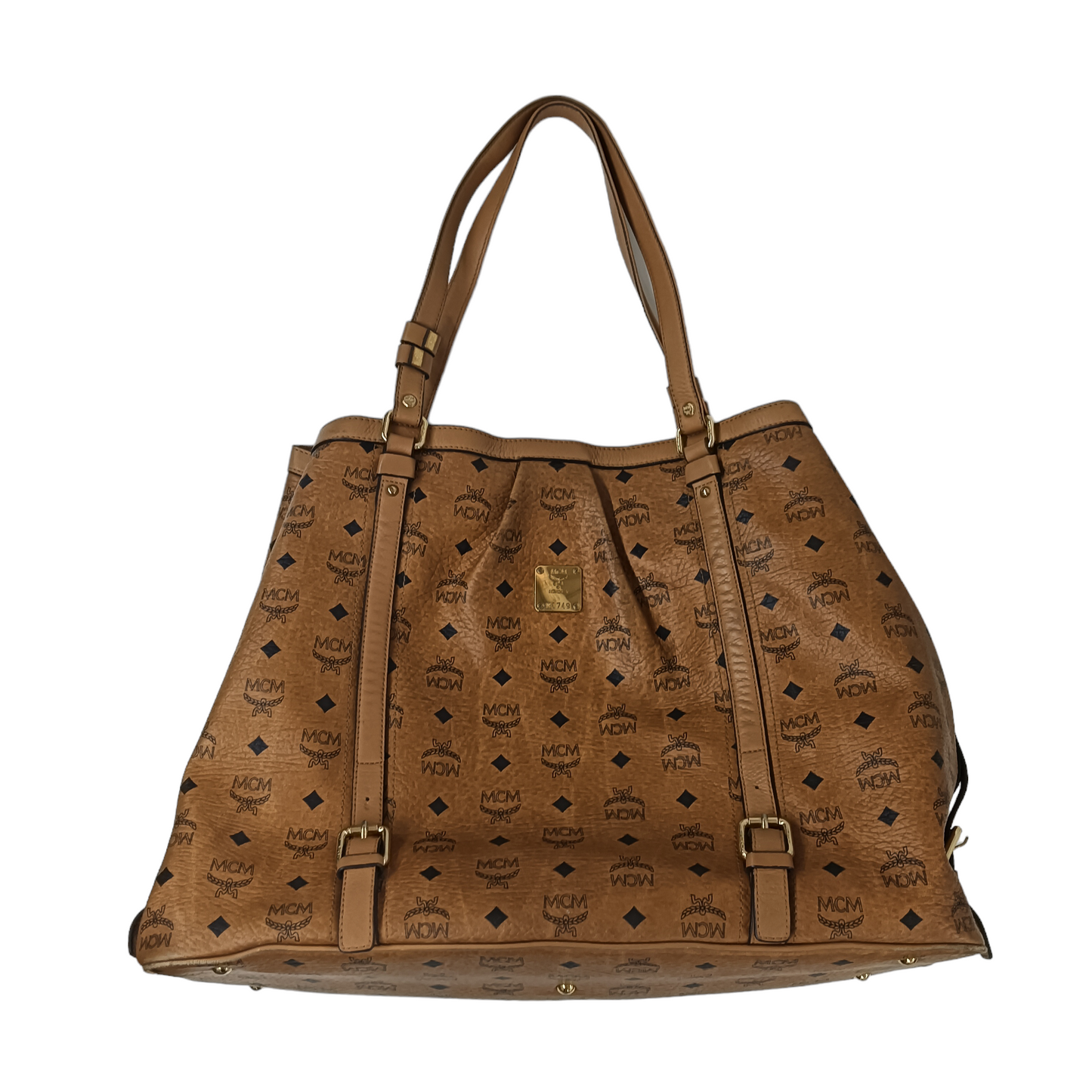 MCM Handbag Brown VISETOS Handbag XL