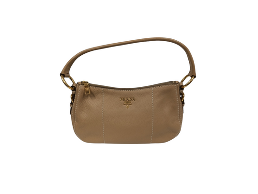 PRADA SHOULDER BAG RANK B BROWN BR4690