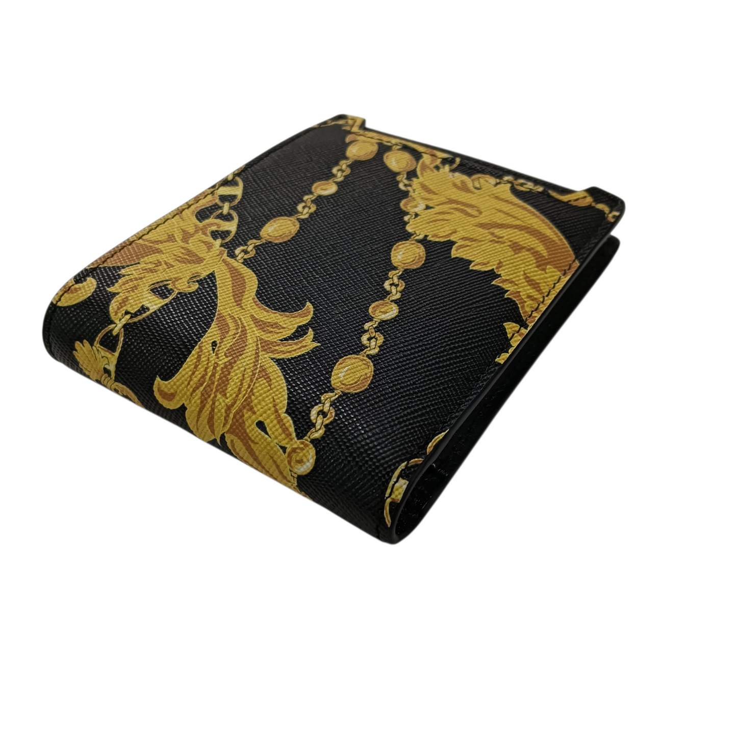 VERSACE Wallet 75YA5PB1 Black/Yellow