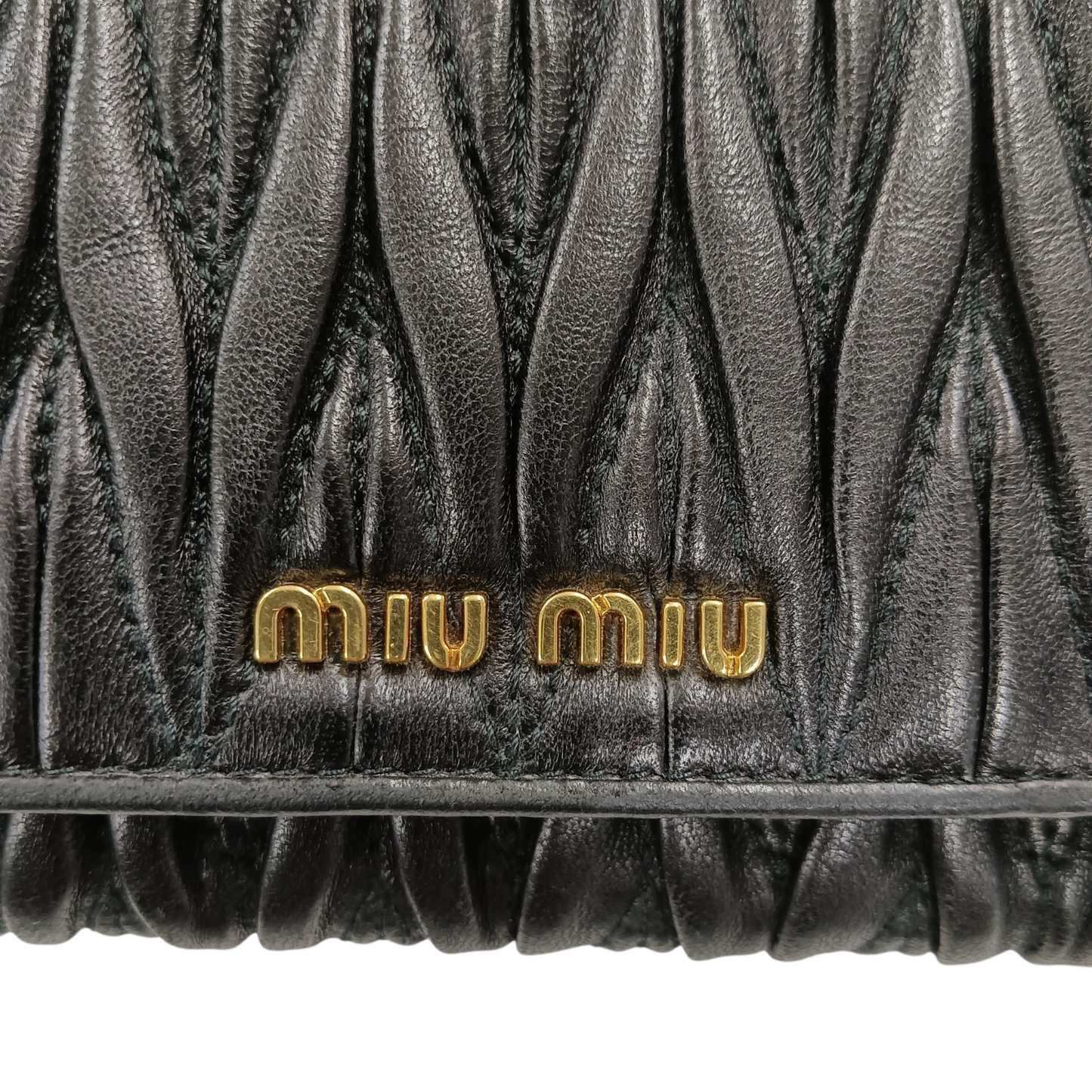 MIU MIU Wallet Black
