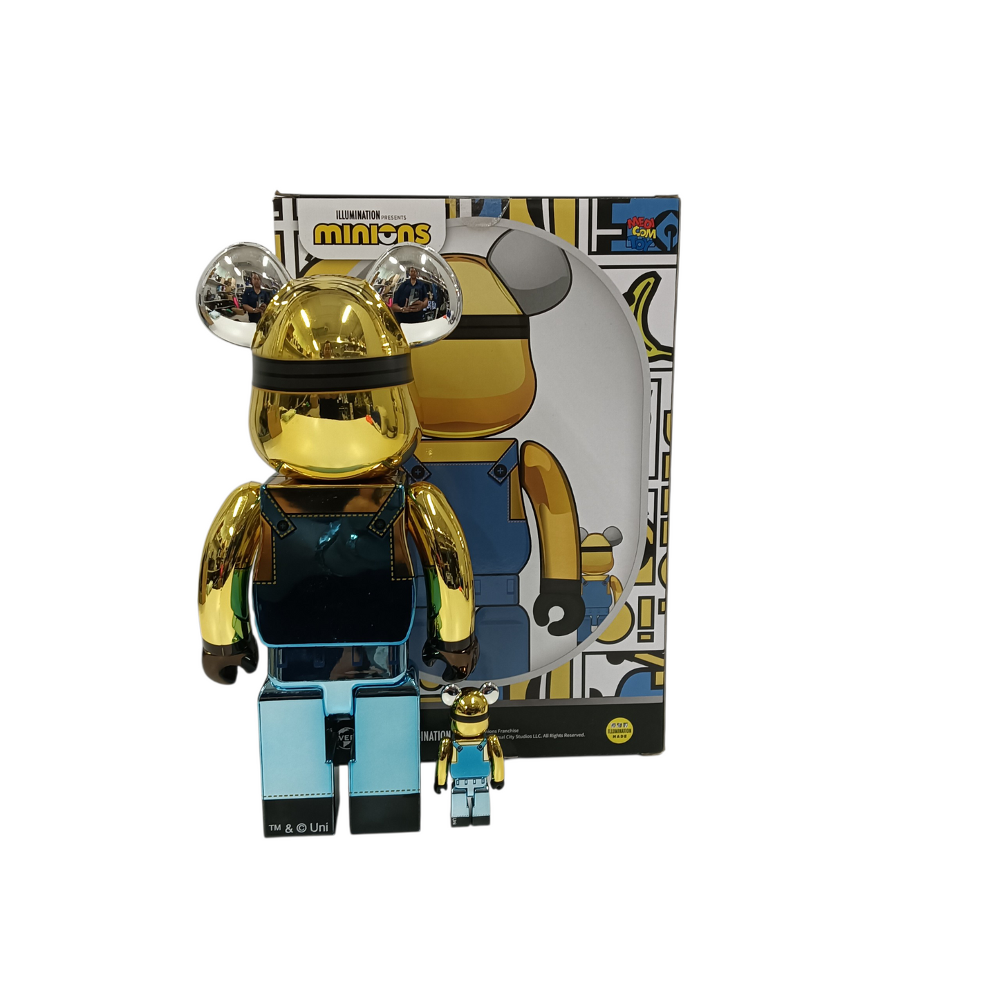 BEAR BRICK Toy MINIONS 100% & 400%
