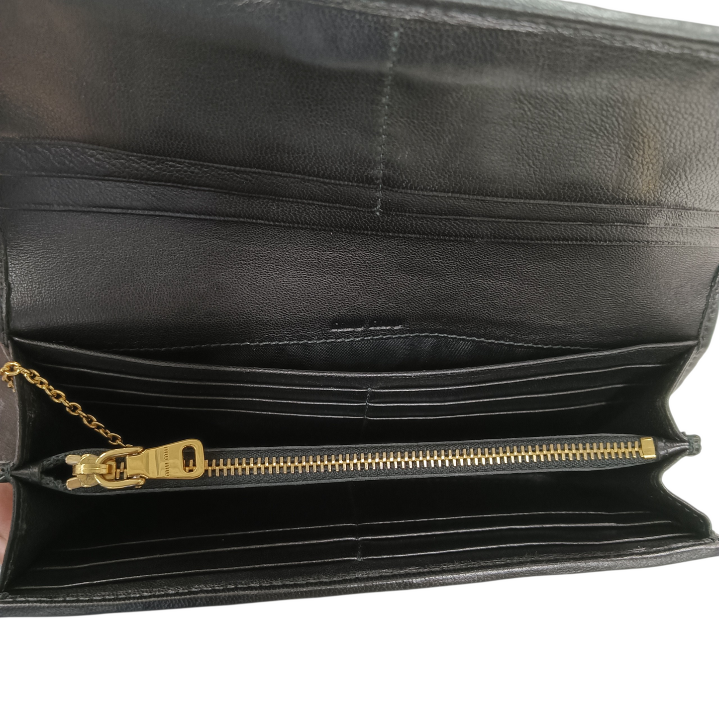 MIU MIU Wallet Black