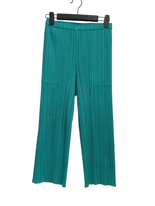 PLEATS PLEASE PANTS SIZE M LADY'S GREEN PP61-JF902