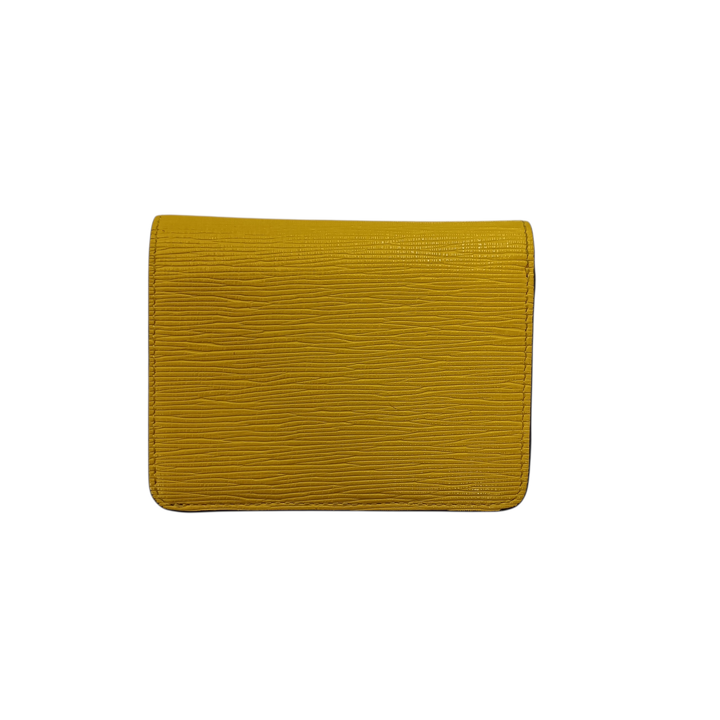 BALLY Wallet Yellow LETTES
