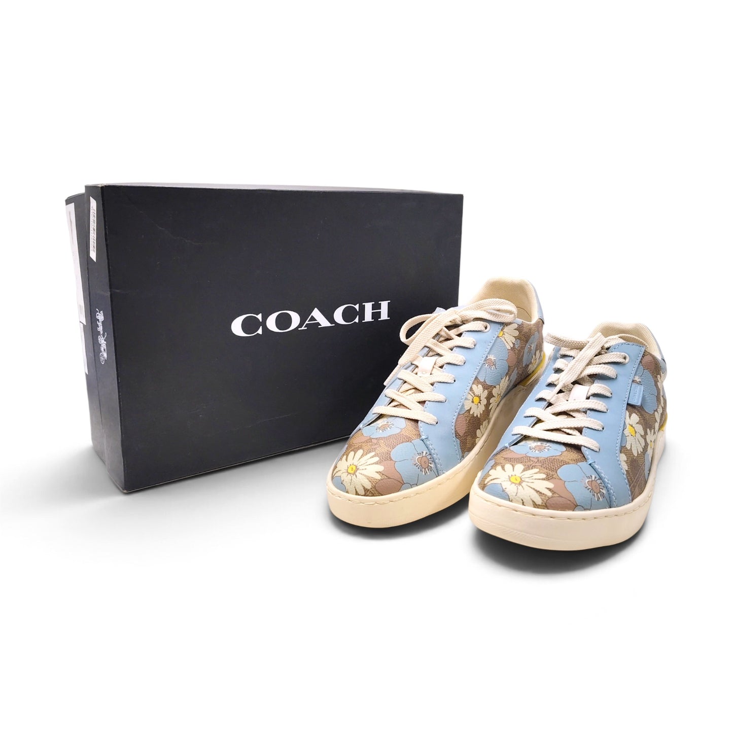 COACH Sneaker Size 41.5 Lady's C9048 Multi Color Rank A