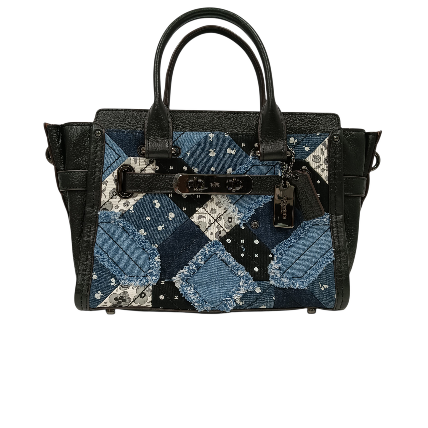 COACH 2WAY Bag 38075 Blue And Black