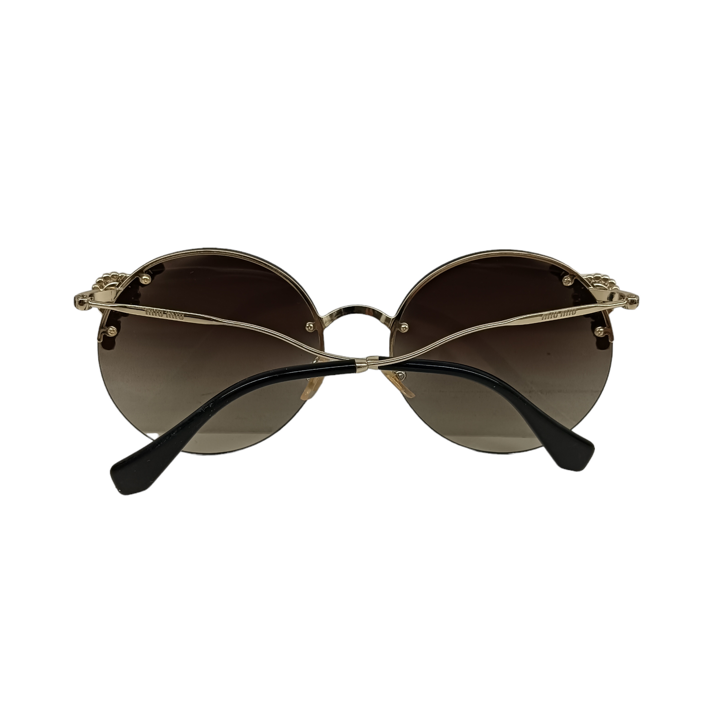 MIU MIU Sunglasses SMU52T Black/Gold